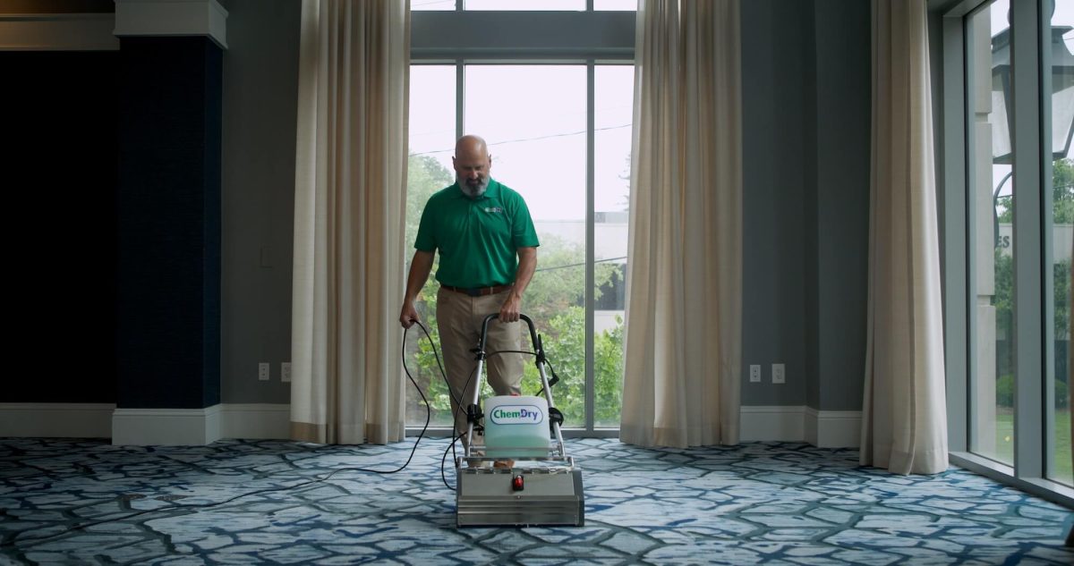 B&T Chem-Dry Commercial Upholstery Cleaning in hotel